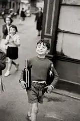 Rue Mouffetard, Paris by Henri Cartier-Bresson, 1954, Gelatin silver print, probably printed 1980s, sold Oct 2026