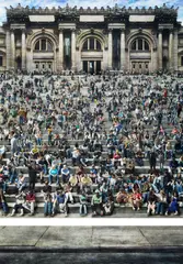 People – The Met by Sangbin Im, 2010, Chromogenic print diptych, printed 2026, flush-mounted, sold Oct 2026