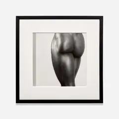 Derrick Cross by Robert Mapplethorpe, 1983, Gelatin silver print, printed 1983, offered Oct 2026