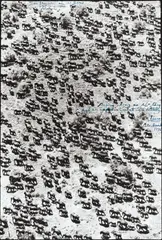 Untitled, for the End of the Game, Last Word from Paradise, Tsavo by Peter Beard, 1976, Gelatin silver print with ink, executed later, sold Oct 2026