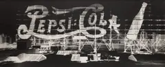 Pepsi V, Pepsi Cola Long Island City, New York, May 23 by Vera Lutter, 1998, Unique gelatin silver print, flush-mounted and mounted again, sold Oct 2026