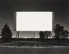 Scottsdale Drive-In, Scottsdale by Hiroshi Sugimoto, 1993, Gelatin silver print, sold Oct 2026