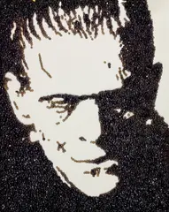 Frankenstein from Caviar Monsters by Vik Muniz, 2004, Chromogenic print, offered Oct 2026