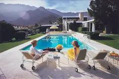 Poolside Pairs by Slim Aarons, 1970, Chromogenic print, printed later, sold Oct 2026