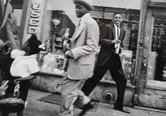 Moves + Pepsi, Harlem, New York by William Klein, 1955, Gelatin silver print, printed later, sold Oct 2026