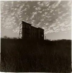 A House on a Hill, Hollywood, CA by Diane Arbus, 1963, Gelatin silver print, printed later by Neil Selkirk, sold Oct 2026