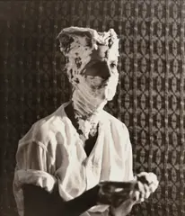 Duchamp Man Ray Portrait by Elaine Sturtevant, 1967, Gelatin silver print, sold Oct 2026