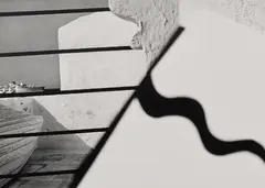 Pictus Interruptus: Mykonos, Greece 79 DA-15 by Ray Metzker, 1979, Gelatin silver print, sold Oct 2026