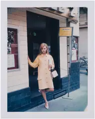 At the Movies, Kate Moss, Paris by Ellen von Unwerth, 1995, Unique Polaroid Type 100 print, sold Oct 2026