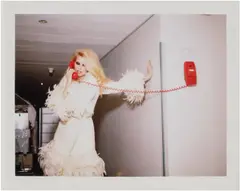 Hello Chérie, Claudia Schiffer, London by Ellen von Unwerth, 2007, Unique Fujifilm FP-100C print, taken with a Polaroid camera, sold Oct 2026