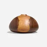 Untitled (Vessel) by David Ellsworth, 1986, pheasant wood, sold Jan 2026