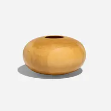 Ashleaf Maple Ellipsoid #3 by Ed Moulthrop, 1993, ashleaf maple, sold Jan 2026