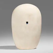 Untitled (Dango) by Jun Kaneko, 2009, glazed stoneware, sold Jan 2026