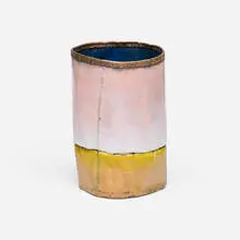 Untitled (#2047) by June Schwarcz, 1994, enameled copper, sold Jan 2026