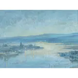 Victoria Harbor by Isabel Stella R. Langdale, oil on board, sold Jun 2025