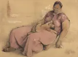 Madre Juchiteca by Francisco Zúñiga, 1973, lithograph in colors, sold Jun 2025