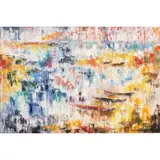 Boats in the Harbor (Seascape) by Senaka Senanayake, 1964, oil on canvas, sold Jun 2025