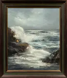 Untitled by Kay Kettle, oil on canvas, sold Jun 2025