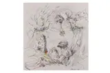 Untitled by Peter Howson, ink, offered Nov 2021