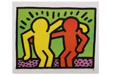 Untitled by Keith Haring, screenprint, offered Nov 2021