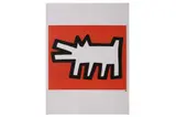 Untitled by Keith Haring, screenprint, offered Nov 2021