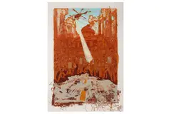 Untitled by Mear One, screenprint, offered Nov 2021