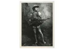 Untitled by Rourke Van Dal, screenprint, offered Nov 2021