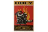 Untitled by Shepard Fairey, Print & Destroy signed and dated Shepard Fairey '20, offered Nov 2021