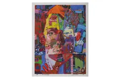 Untitled by Andrew Salgado, print, offered Nov 2021