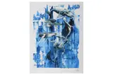 Untitled by Lora Zombie, screenprint, offered Nov 2021
