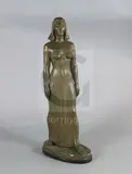 A bronzed plaster maquette of Judith At The Well, bearing Exhibition number 22, H.44.5in by George Edgar Campbell, sculpture, sold Mar 2020