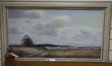 Friston, East Sussex' signed 44 x 82cm by Marcus Ford, oil on canvas, sold Mar 2020