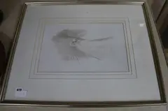Silverpoint by Charles Prosper Sainton, drawing, sold Mar 2020