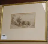 Untitled by David Cox, watercolour, sold Mar 2020