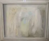 Bamboo in a mist by Billie Waters, oil on canvas, sold Feb 2020