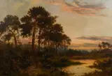 British by Daniel Sherrin, oil on canvas, sold Mar 2021