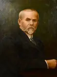 A half-length portrait of a gentleman by H. Mayrick, oil on canvas, offered Mar 2021