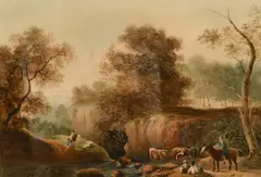 British by Thomas Barker, Watercolour, offered Mar 2021