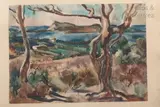 Côte provençal by Willy Eisenschitz, Aquarelle signée en bas à droite, sold Jul 2020