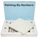 Painting by numbers by Damien Hirst, 2001, Toile, sold Dec 2013