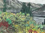 My Northern River by Edward William Godwin, oil on canvas, sold Sep 2019