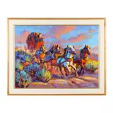 Makin' Good Time by Larry Pirnie, Acrylic on canvas, sold Mar 2023