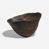 Bowl by Liam O'Neill, 1987, Irish bog oak, sold Jan 2026