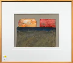 Untitled by Albert Smith, 1981, mixed media, sold Jun 2025