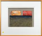 Untitled by Albert Smith, 1981, mixed media, sold Jun 2025