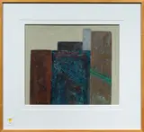 Untitled by Albert Smith, 1981, mixed media, sold Jun 2025