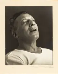 Enzio Pinza by Johan Hagemeyer, 1944, gelatin silver print, sold Jun 2025