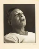 Enzio Pinza by Johan Hagemeyer, 1944, gelatin silver print, sold Jun 2025