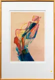 Untitled by Albert Smith, 1991, mixed media, sold Jun 2025