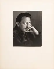 Salvador Dali by Johan Hagemeyer, 1944, gelatin silver print, sold Jun 2025